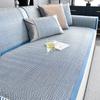 Summer Ice Cold Rattan Sofa Cushion Universal Living Room Anti-Scratch Sofa Cover Comfortable Anti-Bacteria Non-Slip Cooler