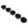 5pcs Beard Foam Bowl Portable Durable Glossy Surface Practical Soap Bowl for Home