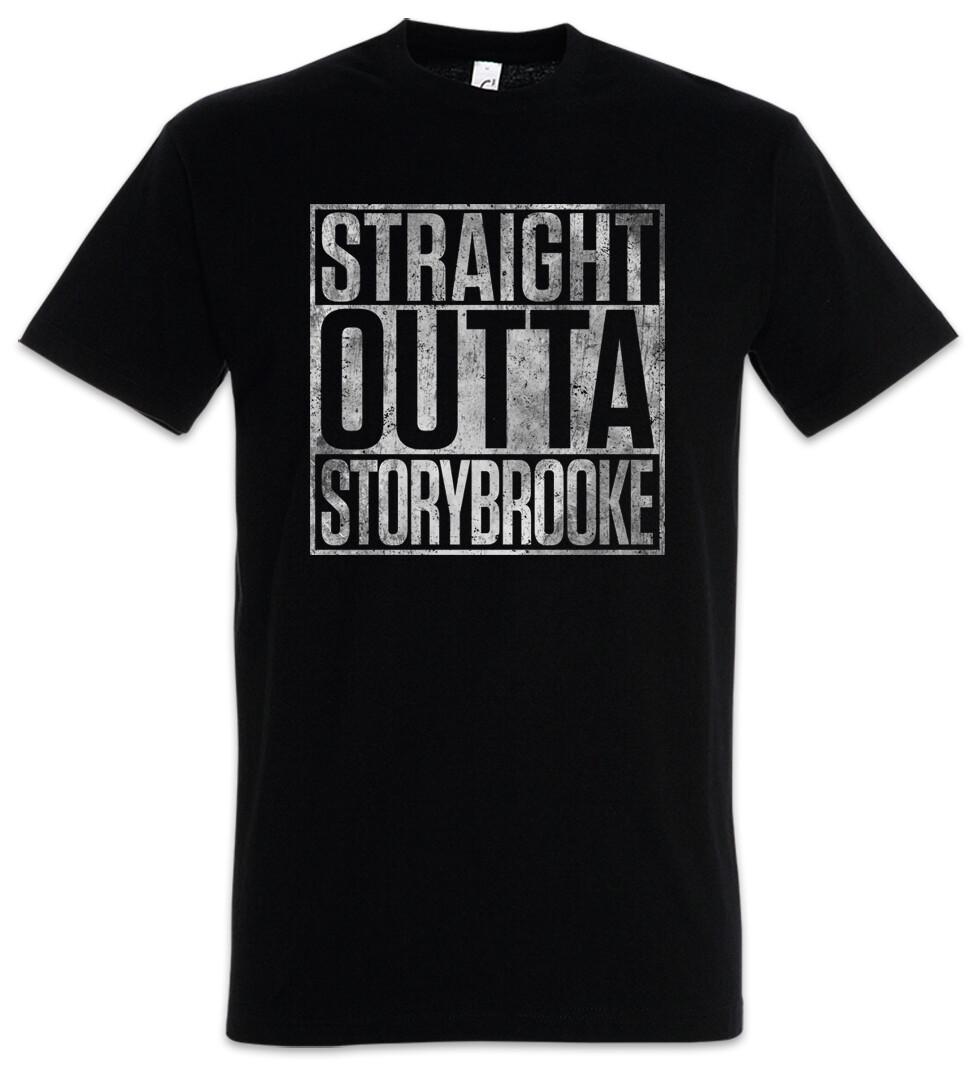 Straight Outta Storybrooke Herren T-Shirt Once Upon A Fun Series Time Es War M