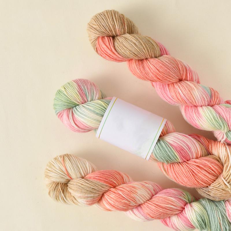 

Набор меланжевой пряжи 100 г Artisan Чанки мотки шерсти ручной окраски