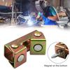 Packung mit 4 verstellbaren V-Typ Magnet-Schweißklemmen Schweißvorrichtungshalter für präzise Metallarbeiten und DIY-Projekte