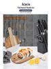 DL014 Marble Inlaid Wood Cutting Board - Home Kitchen Chopping Tool