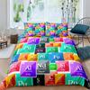 Periodic Table Of Elements Duvet Cover Science Bedding Set Microfiber Chemistry Lovers Learning Image For Kids Teens Adult Decor