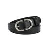 Ladies' Belt, Belt, Trendy Women's Belt, Casual With Jeans, Fashionable And Versatile Black.