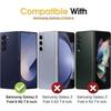 Coque pour Samsung Galaxy Z Fold 6 - Silicone Antichoc Anti Rayures Transparent Slim Coins Renforcés