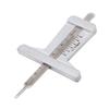 0 to 50mm Tire Thread Depth Gauge Stainless Steel Portable Depth Meter for Car Motorcycle