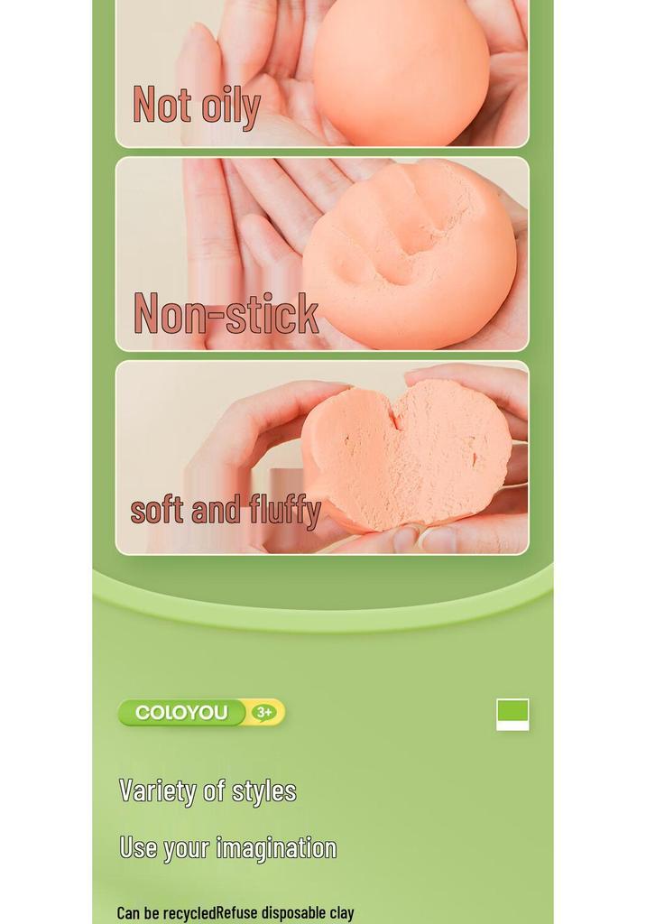 Caleyou Ultra-Light Non-Toxic Clay Noodle Maker - Safe Children's Toy