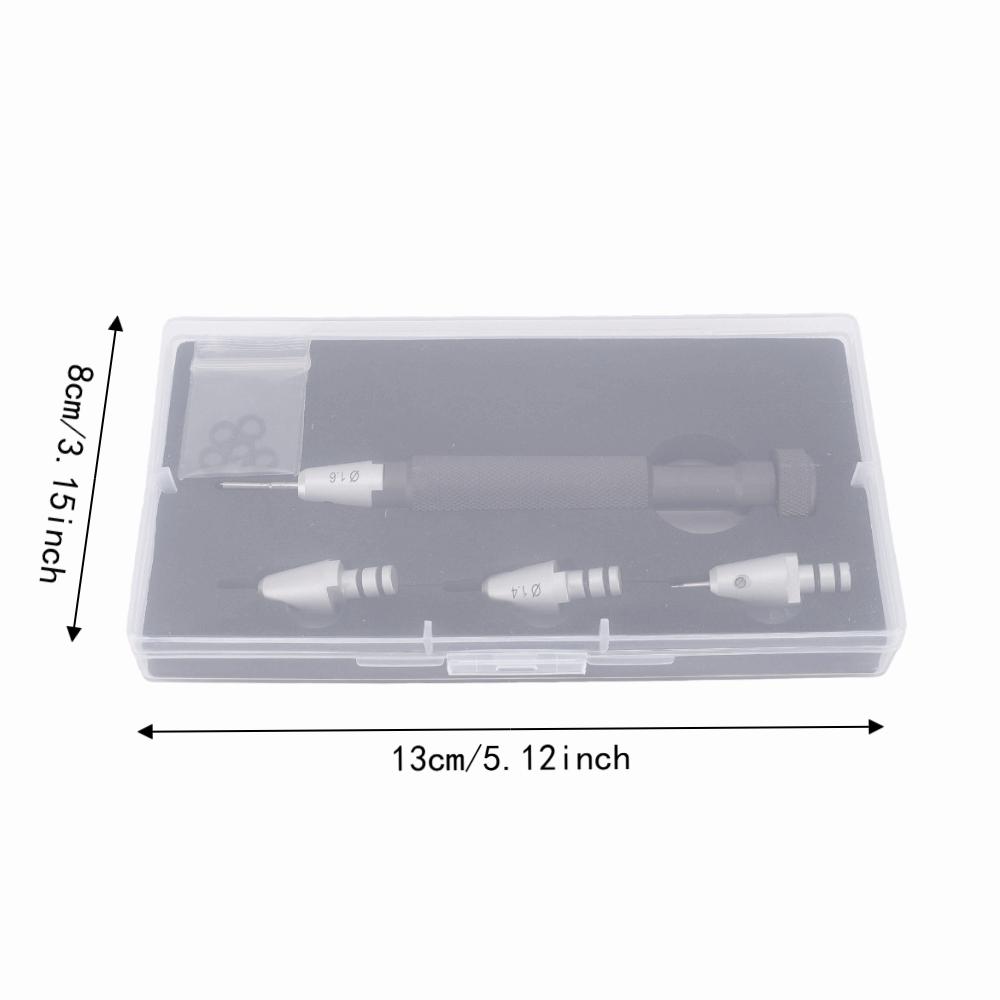 Grey Watch Screwdriver Set 13*8cm Precision Screwdriver Kit for Jewelry Repair