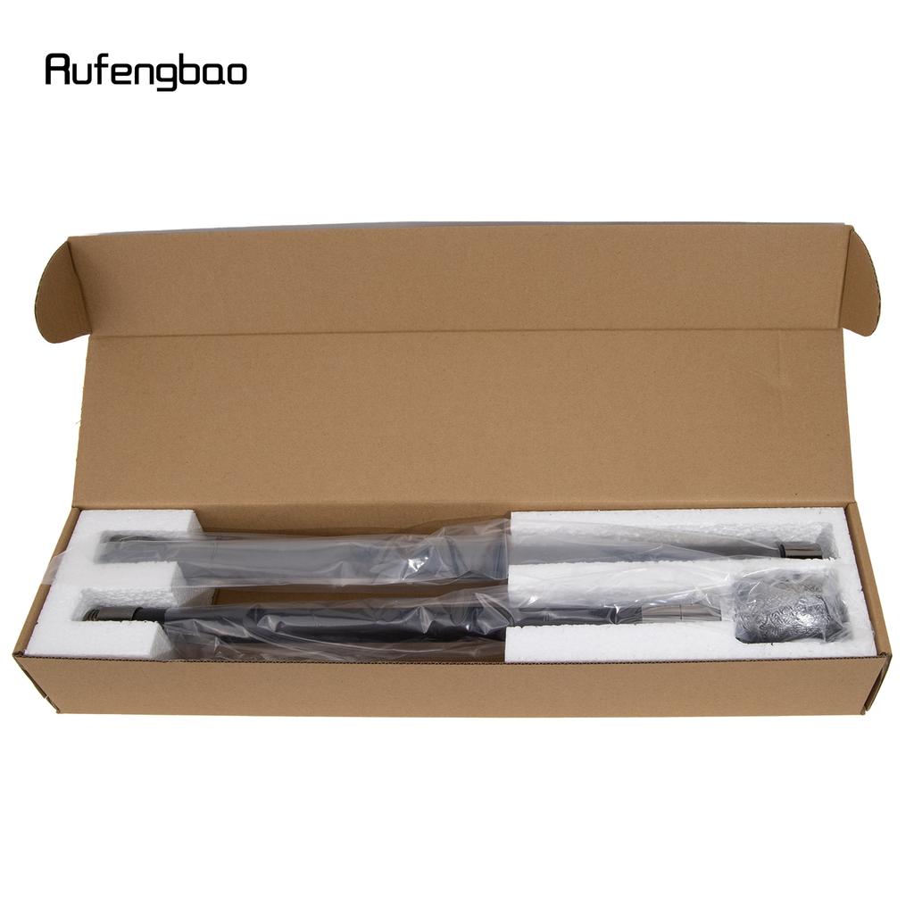 Silver Resin Skull Monster Head Walking Cane Fashion Decorative Steel Stick Gentleman Elegant Cosplay Cane Knob Crosier 94cm