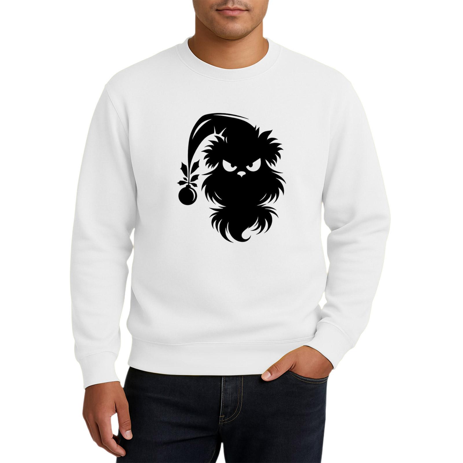 

Мужской пуловер с длинным рукавом, толстовка со стойкой, повседневного кроя, с высоким воротником, базовая рубашка из овечьей шерсти XL белый