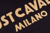 Just Cavalli Milano Men's T-shirt New Tonal Logo Black - Size: L
