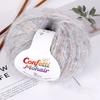1Roll Yarn Weaving Colored-dot DIY Mohair Yarn Multi-purpose Scarf Yarn Cloth Yarn Bold Line