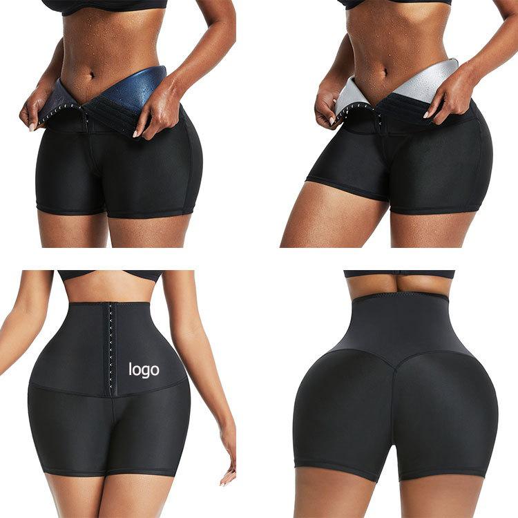 Yoga-Sweathose mit hoher Taille für Damen: Fettverbrennung, Hüftlifting, Bauchmuskeltraining, Fitness, Trainingsanzug, Laufen, grenzüberschreitende Sportbekleidung.