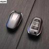 Gun Grey Tpu Shell Fob Car Key Case Cover For Peugeot 3008 308 408 4008 508 5008 2008 Citroen C4 C5 C4L C6 C3-Xr Ds3 Ds4 Ds5