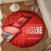 Budweiser Galaxy Bow Tie Round mat Home Decor, Chair rug For livingroom,Bedroom, doormat home decor Birthday Gift Christmas Gifts
