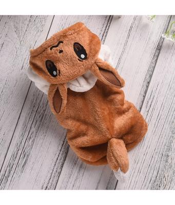Lustiges Halloween-Kostüm für kleinen Hund Fleece Warm Cosplay Haustier Corgi Französische Bulldogge Welpe Mittel Kleidung Mantel Jacke Accessoire