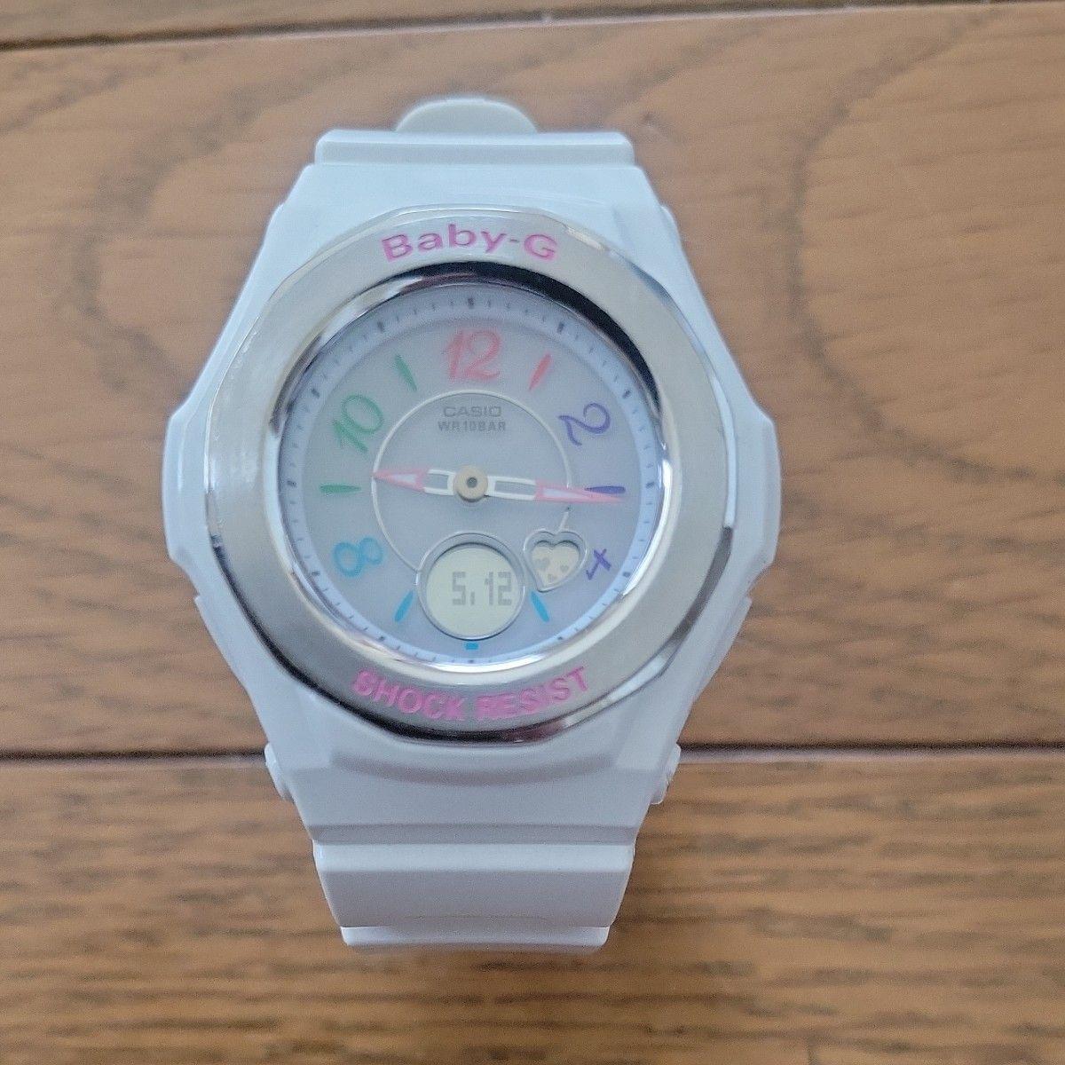 CASIO Baby-G BGA-1020 Radio Tough Solar Ana-Digi Watch White