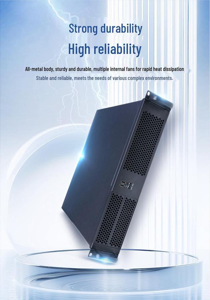 Rackmount 2U Industrial PC with i3/i5 Multi-core Processor