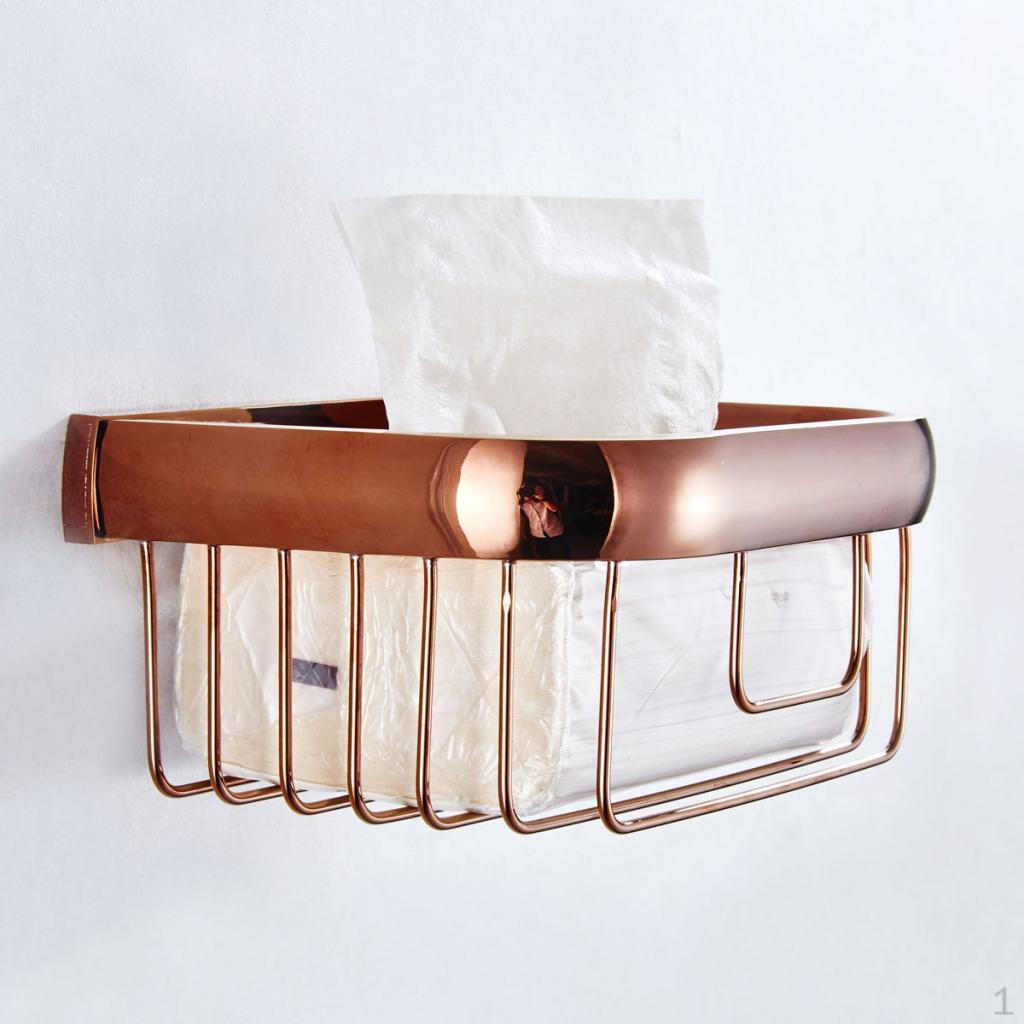 

Bathroom Basket Shower Organizer Bath Shelf Rack Tissue Container Corner