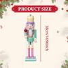 14.96inch King Nutcracker Christmas Decoration Tabletop Figurine, Doll Figure Ornament