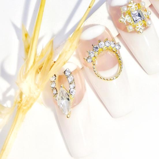 10Pcs/Bag Nail Rhinestones Creative DIY Design Accessories 3D Nail Art Decorations for Nail