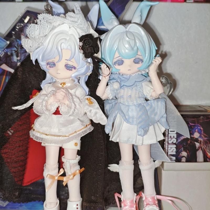 På lager Come4free 1/12 Bjd Blind Box Bonnie Meteorologisk Stjerne Språk Serie Kawaii Kanin Bjd Skrivebordsleddet Figur