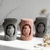 Diy Resin Mould Realistic Aroma Candle Holder Mold Tree Stump Owl Mold High-Quality Plaster Crafts Mold For Home Decoration