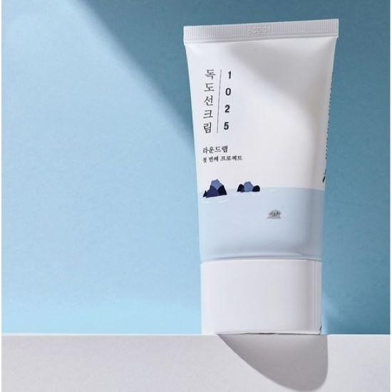 ROUND LAB 1025 Dokdo Sunscreen SPF50+ PA++++ Moisturizing UV Protection Sun Cream 50ml