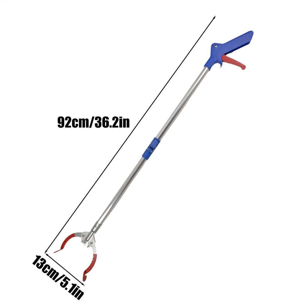 Grabber Tool Foldable Lightweight Aluminum Alloy Outdoor Supplies Picker Upper Grabber For Clean Elderly Home Litter Garden Yard