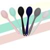Silicone Cake Kitchen Utensils Dessert Stirring Spoon Dinnerware Flatware Soup Spoon