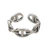 Retro Seiko Pig Nose Open Ring - Elegant Non-Fading All-Match Fashion for Women