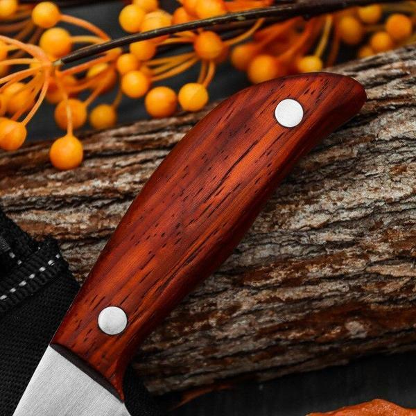 Stainless Steel Fishing Knife Kitchen Peeling Knives Meat Cleaver Sushi Knife Fruit Cutter with Knife Cover