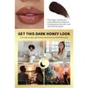 Black Honey Moisturizing Lipstick – Vitamin E Hydrating Lip Balm with Honey Extract, Nourishing & Long-Lasting Lip Care for Soft, Supple Lips
