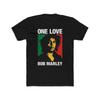 T-shirt One Love, Maglietta da Uomo in Cotone Girocollo Bob Marley