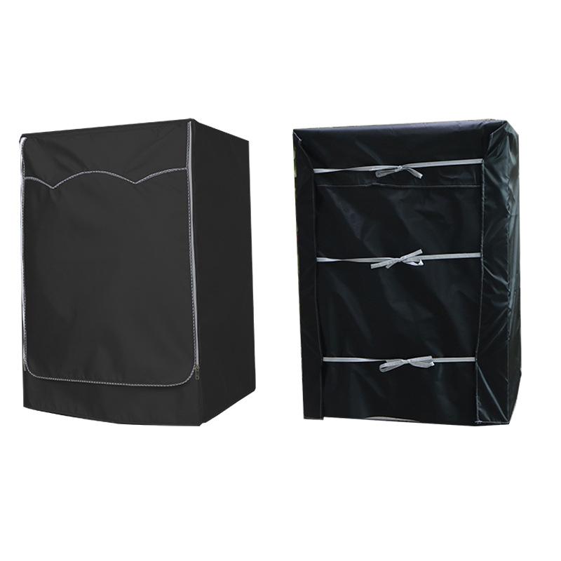 Husă Mașină de Spălat Exterior Protecție Solară Încărcare Frontală Uscător Rufe Huse Impermeabile Pânză Oxford 210D Husă Praf Mașină de Spălat