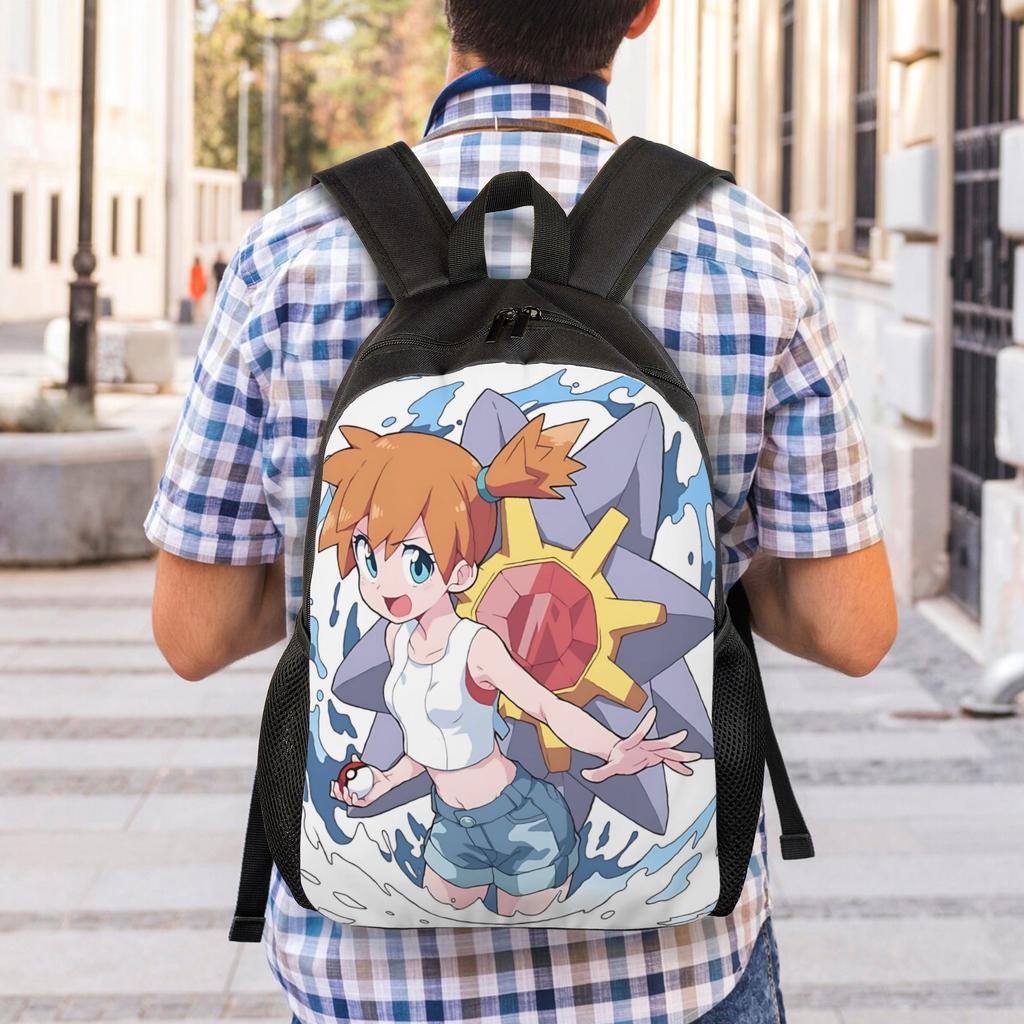 Pokemon Backpacks Daypack Summer Vibes mochila Camping Large Capacity Rucksack
