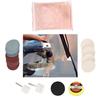 Windshield Scratch Remover Set Glass Polishing Kit Abrasive Discs Polish Pads for Any Windscreen Rear or Side Windows