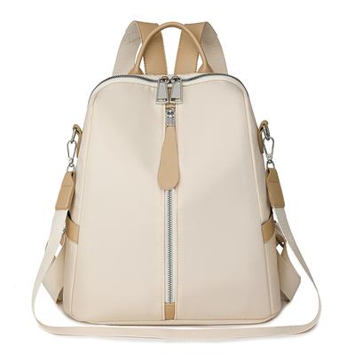 Koreanischer Stil Mode Lässig Reise Rucksack Schlicht Pendeln Retro Damen Tasche Outdoor Große Kapazität Mehrzweck Schultertasche