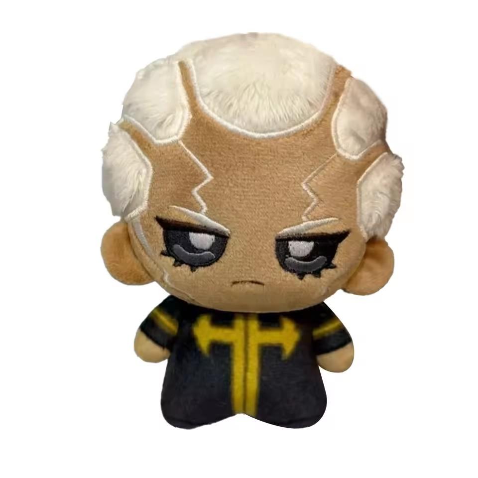 10cm Anime Enrico Pucci Plüschtiere Schlüsselanhänger Anhänger Jojo Golden Wind Plüsch Enrico Pucci Figur Kuscheltier Seestern Körper Plüschtiere brown