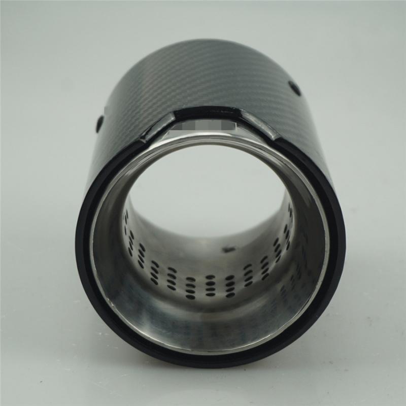 For Bmw Tail Throat M5F90 (Pair)-Bright Carbon Fiber