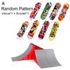Kids Professional Mini Finger Board Skateboard Skate Park Training Prop Toys Set