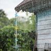 Retro Metal Rain Chain With Hummingbird Design For Easy Installation Outdoor Gutter Downspout Garden Decoration Piece