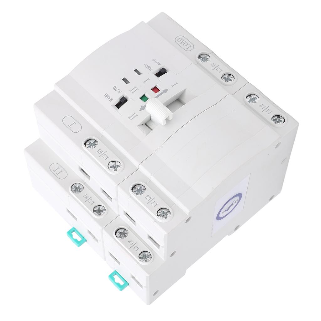 Power Automatic Transfer Switch 4P 63A Millisecond Level Fast Switching Generator Changeover Switch