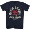 Major League - Vaughn 99 - American Classics - Solid Blue Short Sleeve T-S