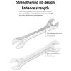 Mountain Bicycles Hub Cone Adjuster Wrench Carbon Steel Bike Open End Hub Wrench Replacement Cycling Repair Tool