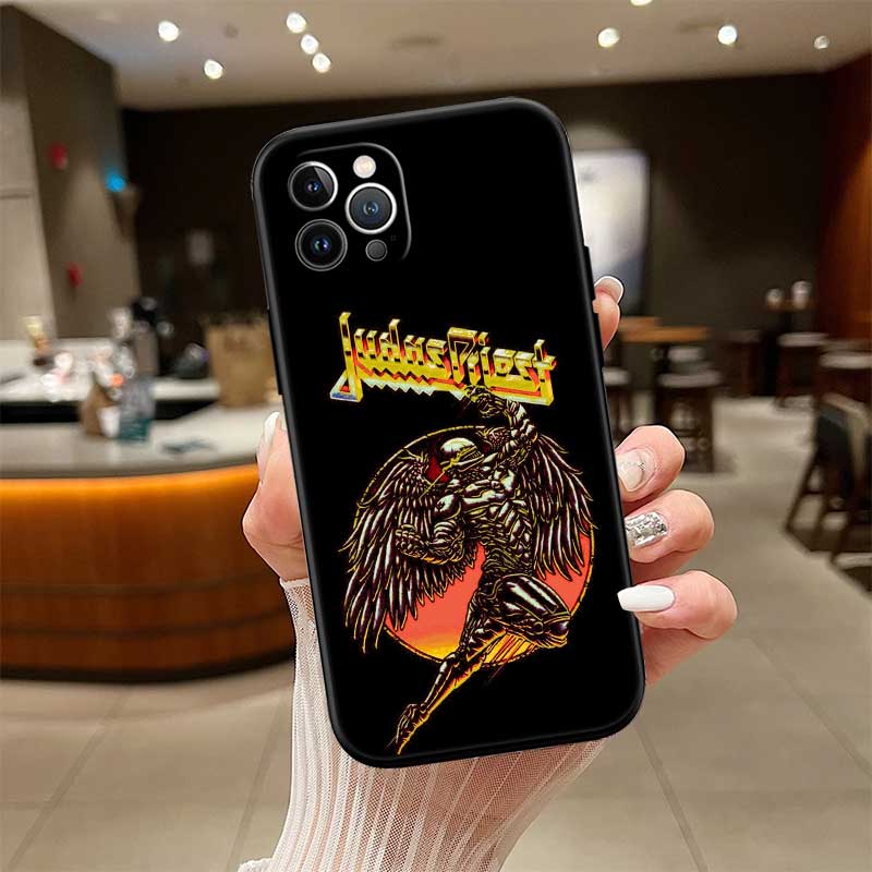 RE37 J-Judas Pattern P-Priest Phone Case for OPPO A40 A60 A80 A15 A16 A16K A12 A17 A17K A54 A54S A53 A53S A55 A56 A57 A98 F23