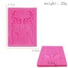 European Vintage Baroque Relief Silicone Fondant Lace Mold Gumpaste Chocolate Clay Candy Moulds Cake Border Decorating Tools