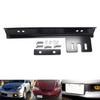 Front Bumper License Plate Mount Bracket License Plate Holder Mounting Kit Relocator Holder Universal with Bolts Nuts
