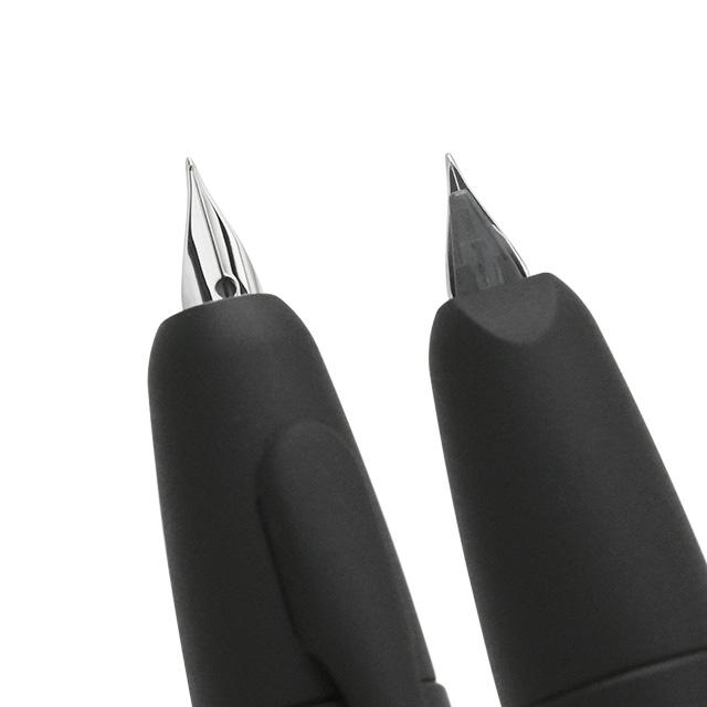 Pilot CAPLESS Fountain Pen Matt Black Extra Fine Nib FC-18SR-BM-EF with Converter