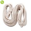 Round Eco Cotton Replacement Wick-White 5mm Diameter-MaiHe Brand for Tiki Torches Oil Lamps Lampberger Lamp Dietz Oil Lantern